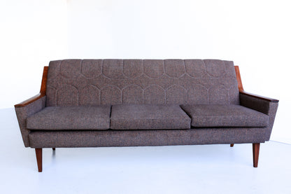 Vintage Modern Three-Seater Sofa