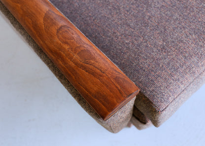 Vintage Modern Three-Seater Sofa