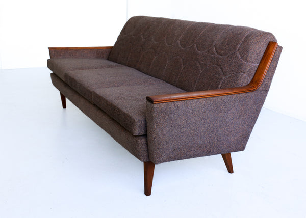 Vintage Modern Three-Seater Sofa