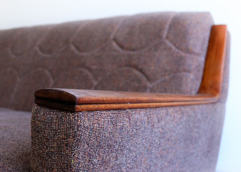 Vintage Modern Three-Seater Sofa