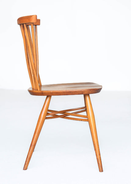 A Set of Four Vintage Shalstone Dining Chairs by Lucian Ercolani for Ercol (Two Sets Available)