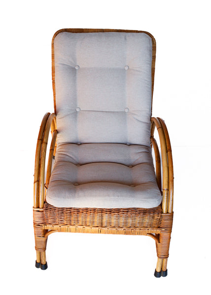 80s Cane Armchair