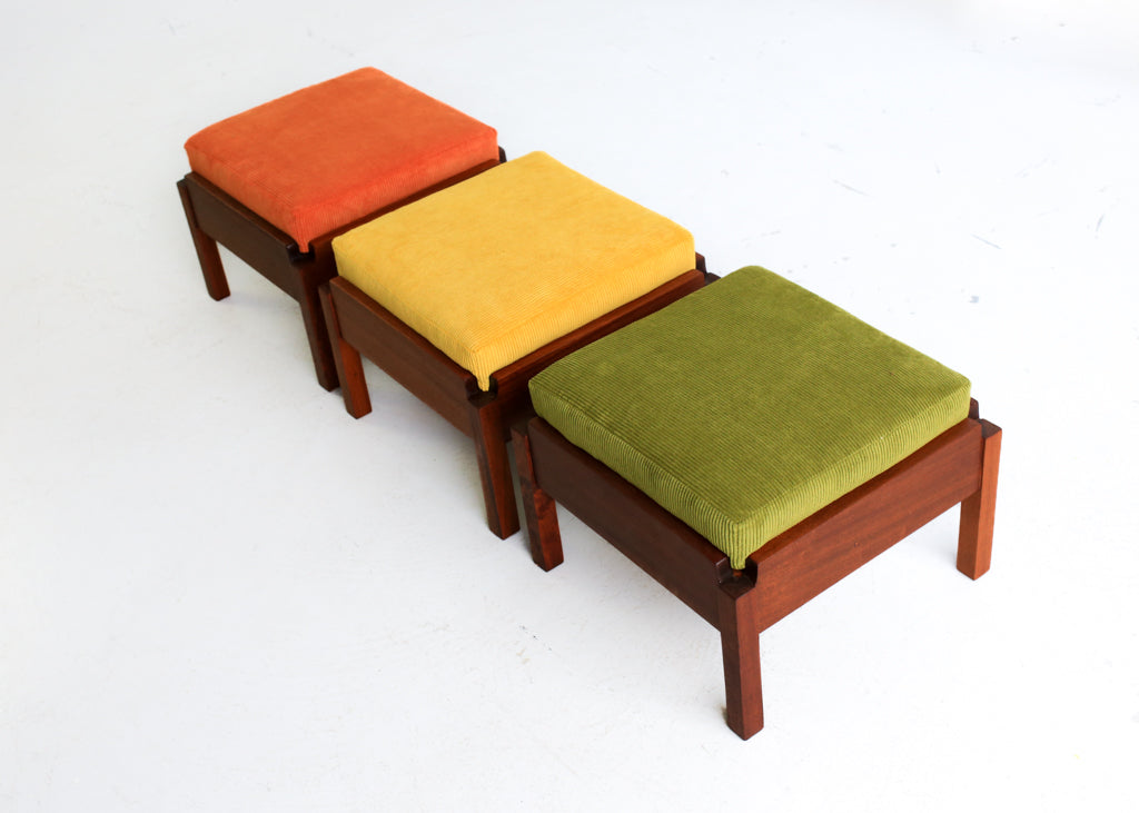 Stack Foot Stools Vintage Stacking Stools – Huisraad Modern