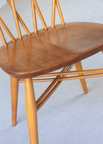 A Set of Four Vintage Shalstone Dining Chairs by Lucian Ercolani for Ercol (Two Sets Available)