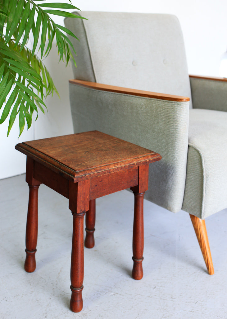 Solid Teak Side Table Huisraad Modern
