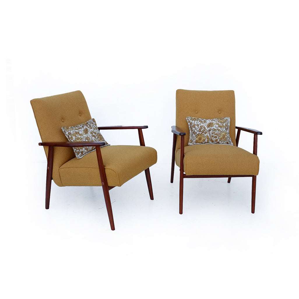 A Pair of Mid-century Armchairs
