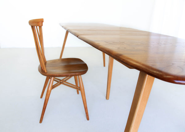 A Set of Four Vintage Shalstone Dining Chairs by Lucian Ercolani for Ercol (Two Sets Available)