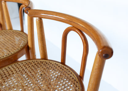 Set of Four Bentwood Counter Chairs