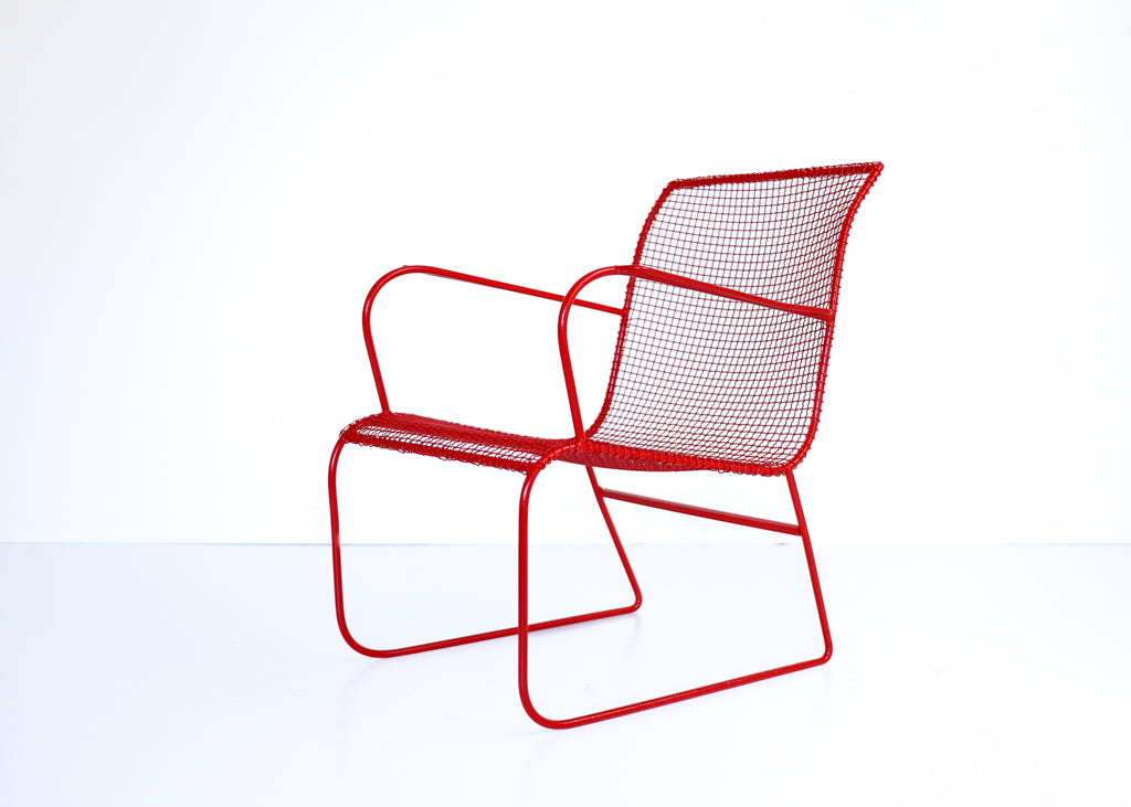 Vintage Steel Patio Chairs - priced per pair