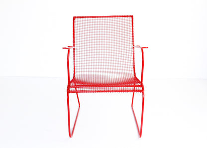 Vintage Steel Patio Chairs - priced per pair