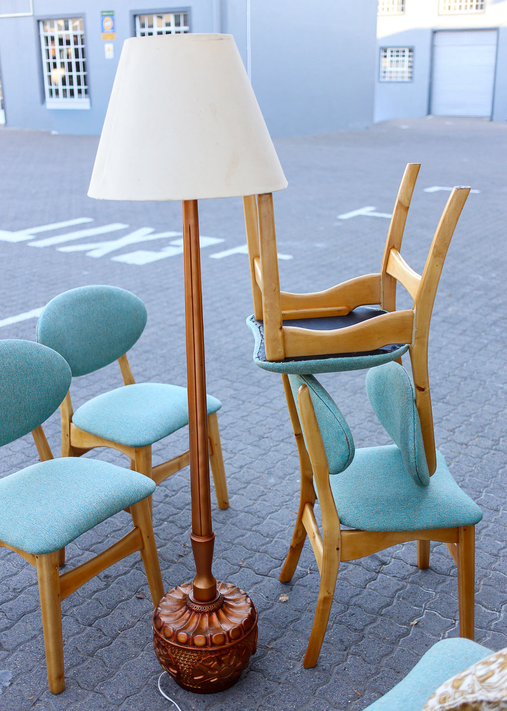 Brutalist Floor Lamp