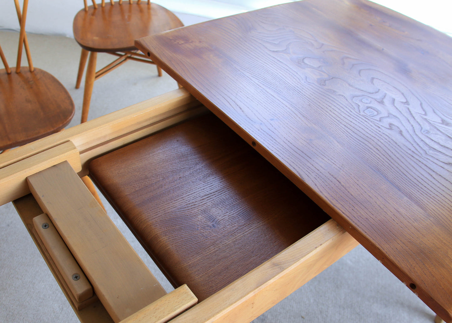 Grand Windsor Dining Table by Lucian Ercolani for Ercol