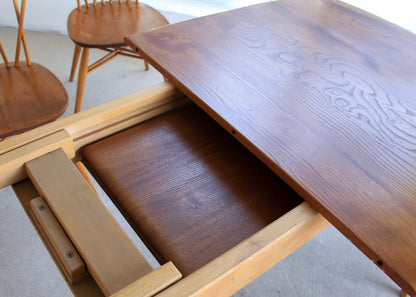 Grand Windsor Dining Table by Lucian Ercolani for Ercol
