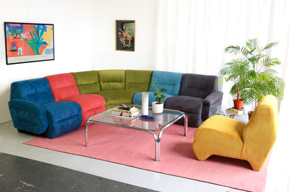 Vintage 1980's Modular Sofa