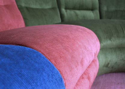 Vintage 1980's Modular Sofa