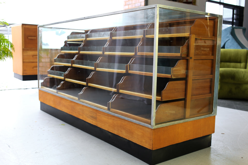 Antique Haberdashery Shop Counter
