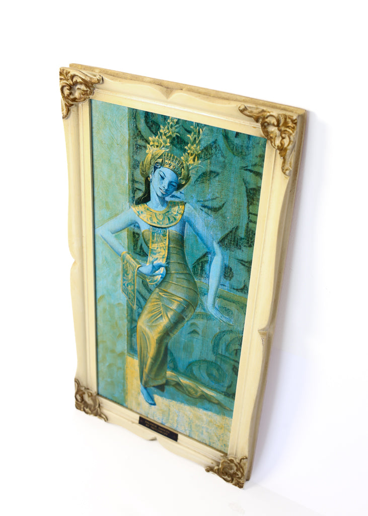 Vintage Balinese Dancer Print by Tretchikoff