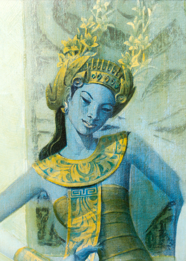 Vintage Balinese Dancer Print by Tretchikoff