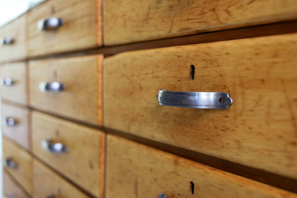 Antique Haberdashery Shop Counter