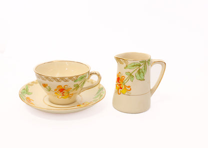 Vintage Madock England Honeysuckle Part Tea Service