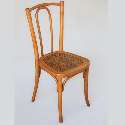 Single Antique Bentwood Café Chair