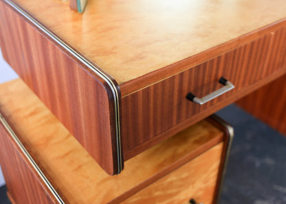Retro Dressing Table in Satin Birch