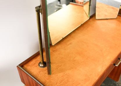 Retro Dressing Table in Satin Birch
