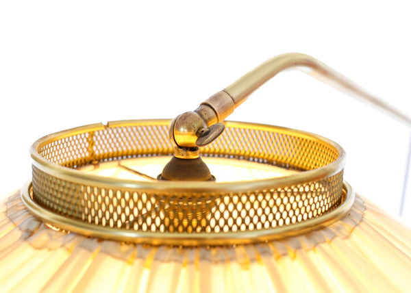 1950s Adjustable Brass Floor Lamp