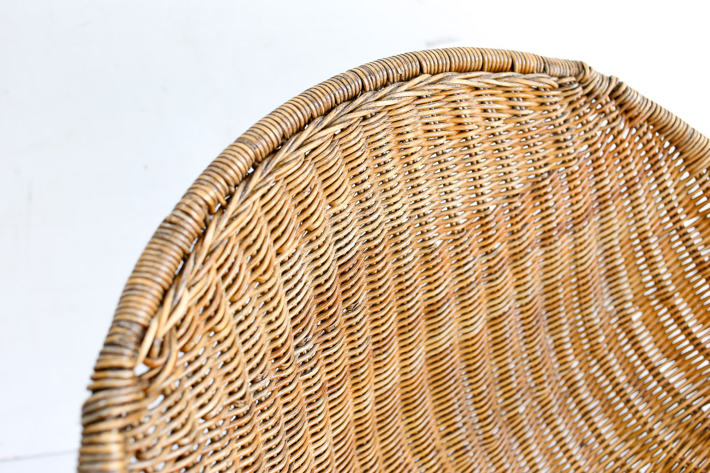 Mid-century Cane and Steel Bucket Chairs - priced per chair