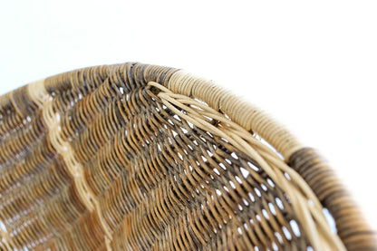 Mid-century Cane and Steel Bucket Chairs - priced per chair