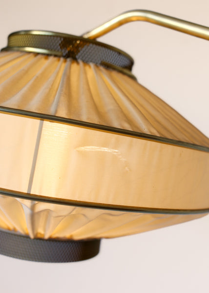1950s Adjustable Brass Floor Lamp