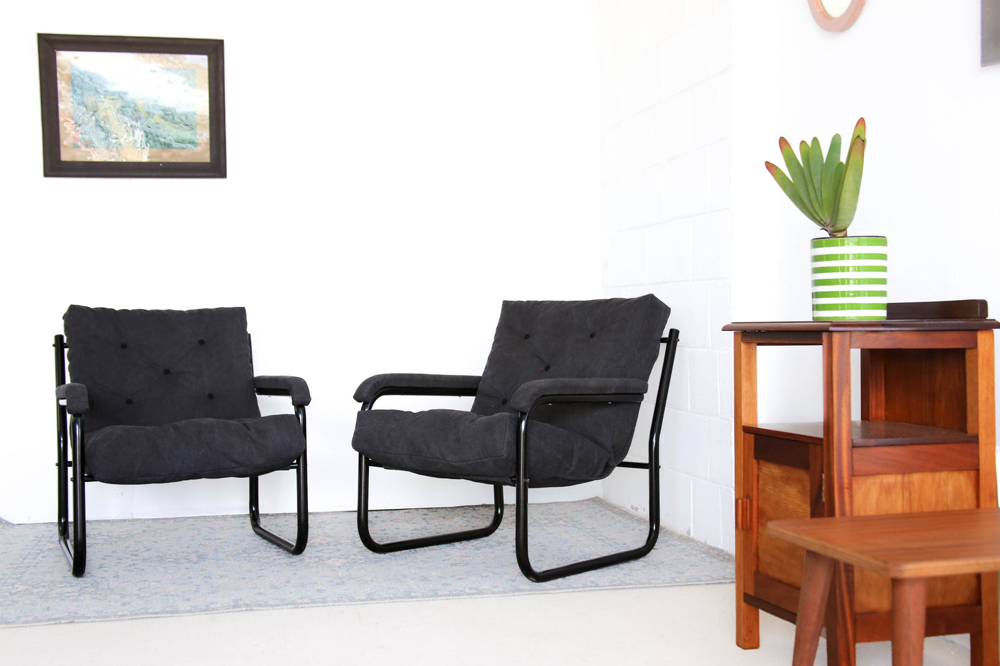 Vintage Sling Chair - two available