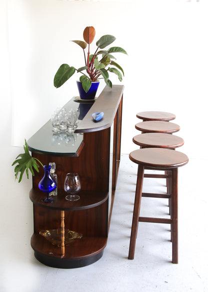 Solid Wood Bar or Kitchen Counter