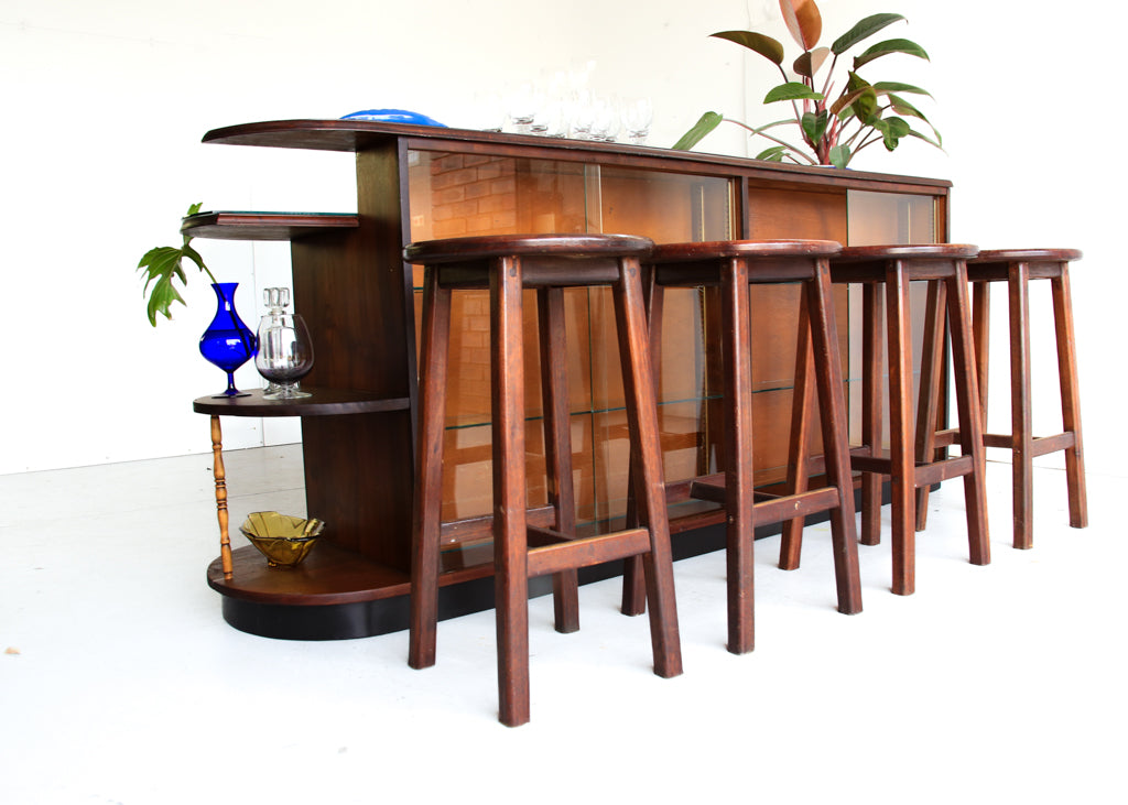 Solid Wood Bar or Kitchen Counter
