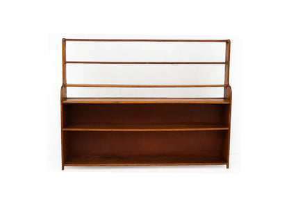 Large Solid Wood Vintage Shelf