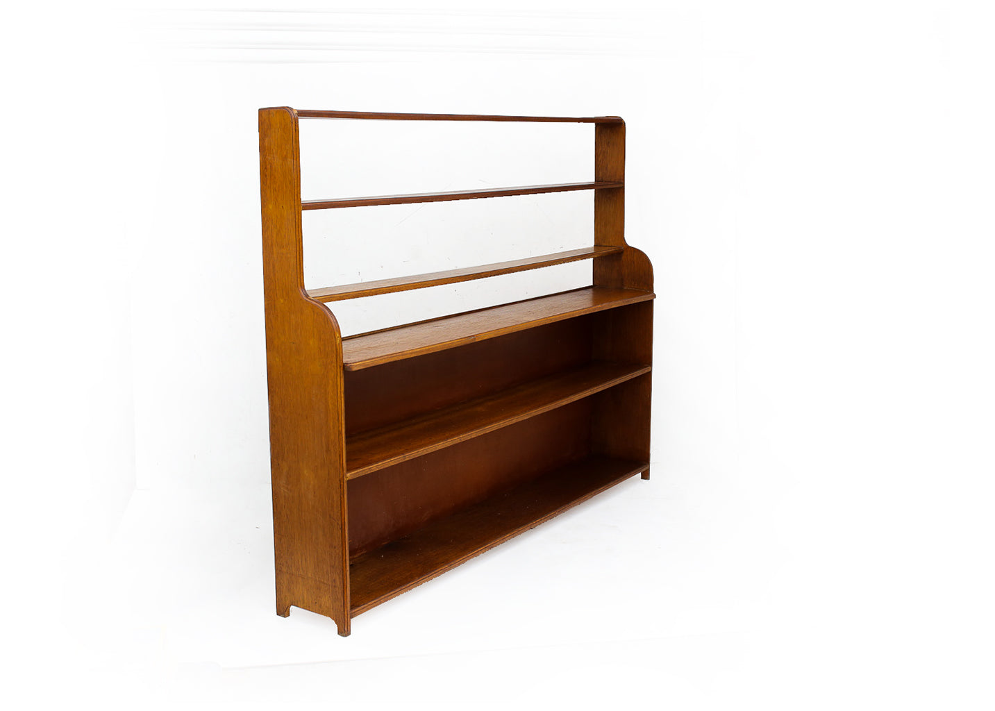 Large Solid Wood Vintage Shelf