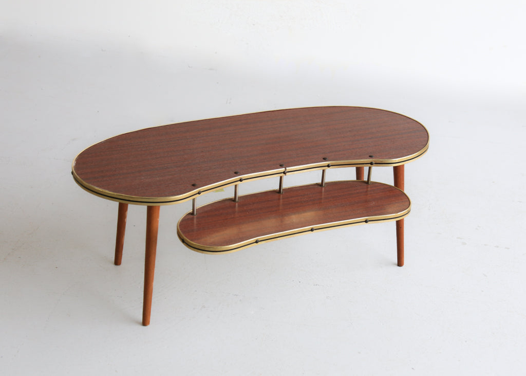Bean Shape Two Tier Coffee Table