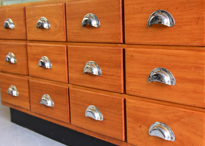 Vintage 18 Drawer Haberdashery Cabinet