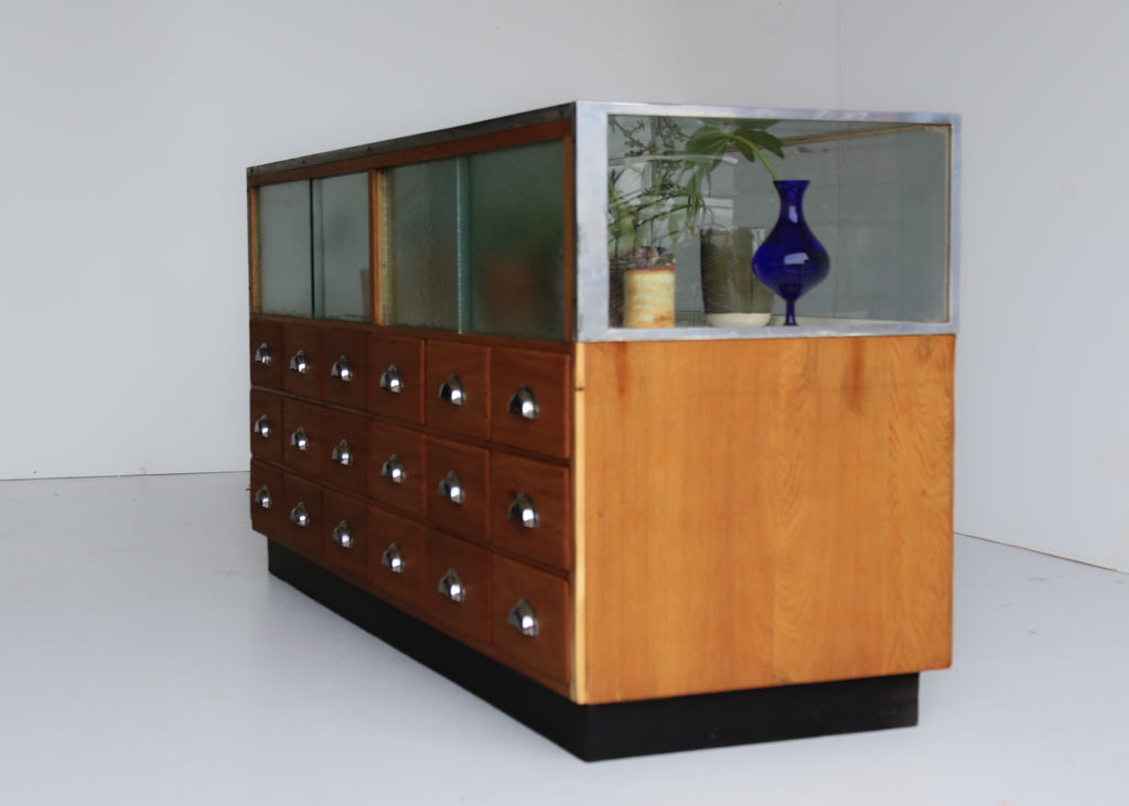 Vintage 18 Drawer Haberdashery Cabinet