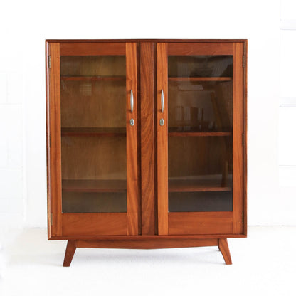 Vintage Sapele Bookcase