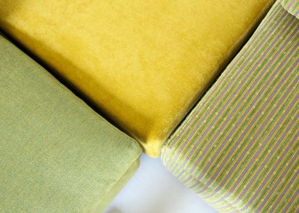 Modular Lemon and Lime Corner Sofa