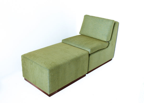 Modular Lemon and Lime Corner Sofa
