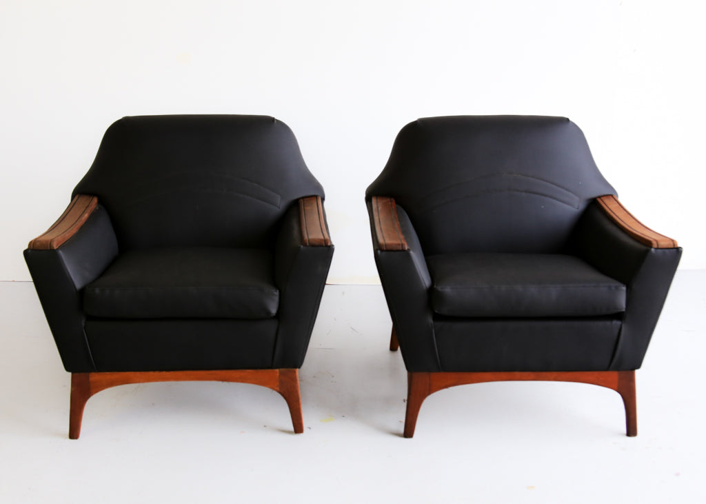 A Pair of 1960's Armchairs