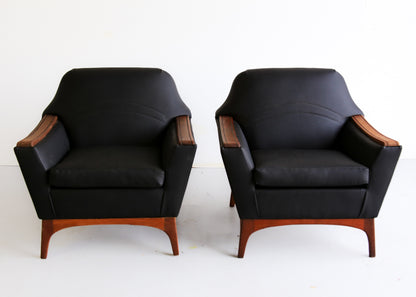 A Pair of 1960's Armchairs