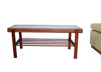Glass Top Zim Teak Coffee Table