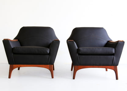A Pair of 1960's Armchairs