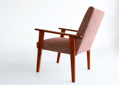 Vintage Modern Show Wood Armchair