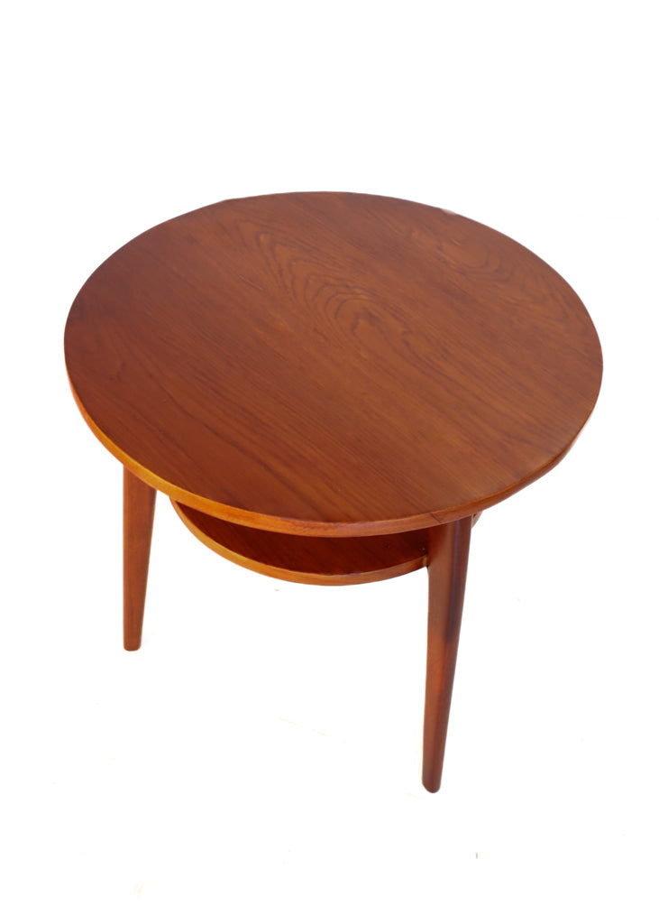 Two-tier Round Lamp Table