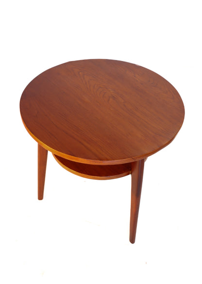 Two-tier Round Lamp Table