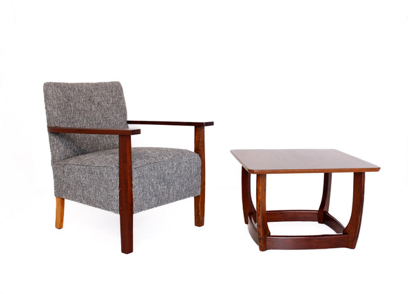 Imbuia Airflex Side Table